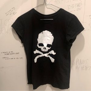 kimthestargirl skull tee